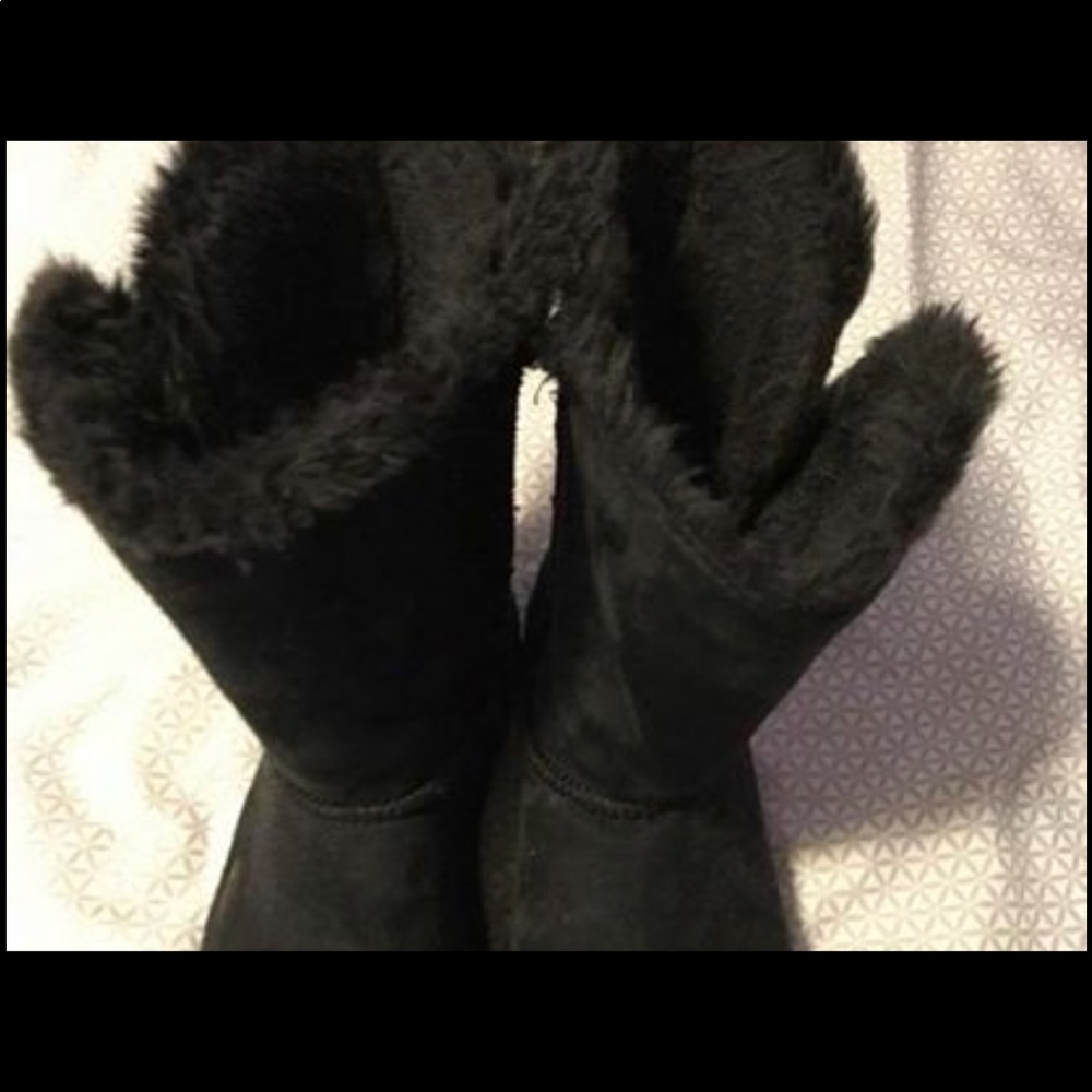 EUC SO Brand Black Boots